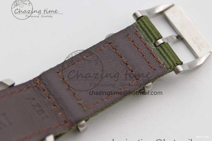 MIROTIME 0126 FastDry Mark XVIII “TRIBUTE TO MARK XI” IW327007 M+F 1:1 Best Edition Black Dial on Green Nylon Strap A 7050